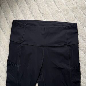Lululemon Size 4 Black High-Waisted Leggings